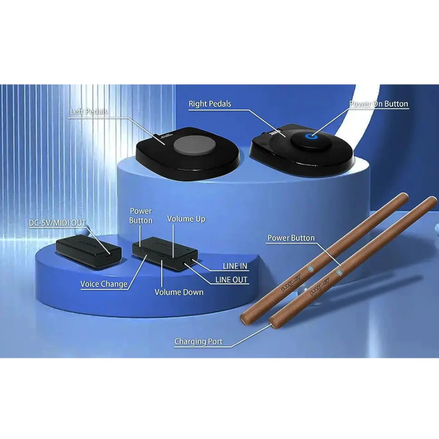AeroBand Invisible Drum PocketDrum 2 Max Electric Air Drum