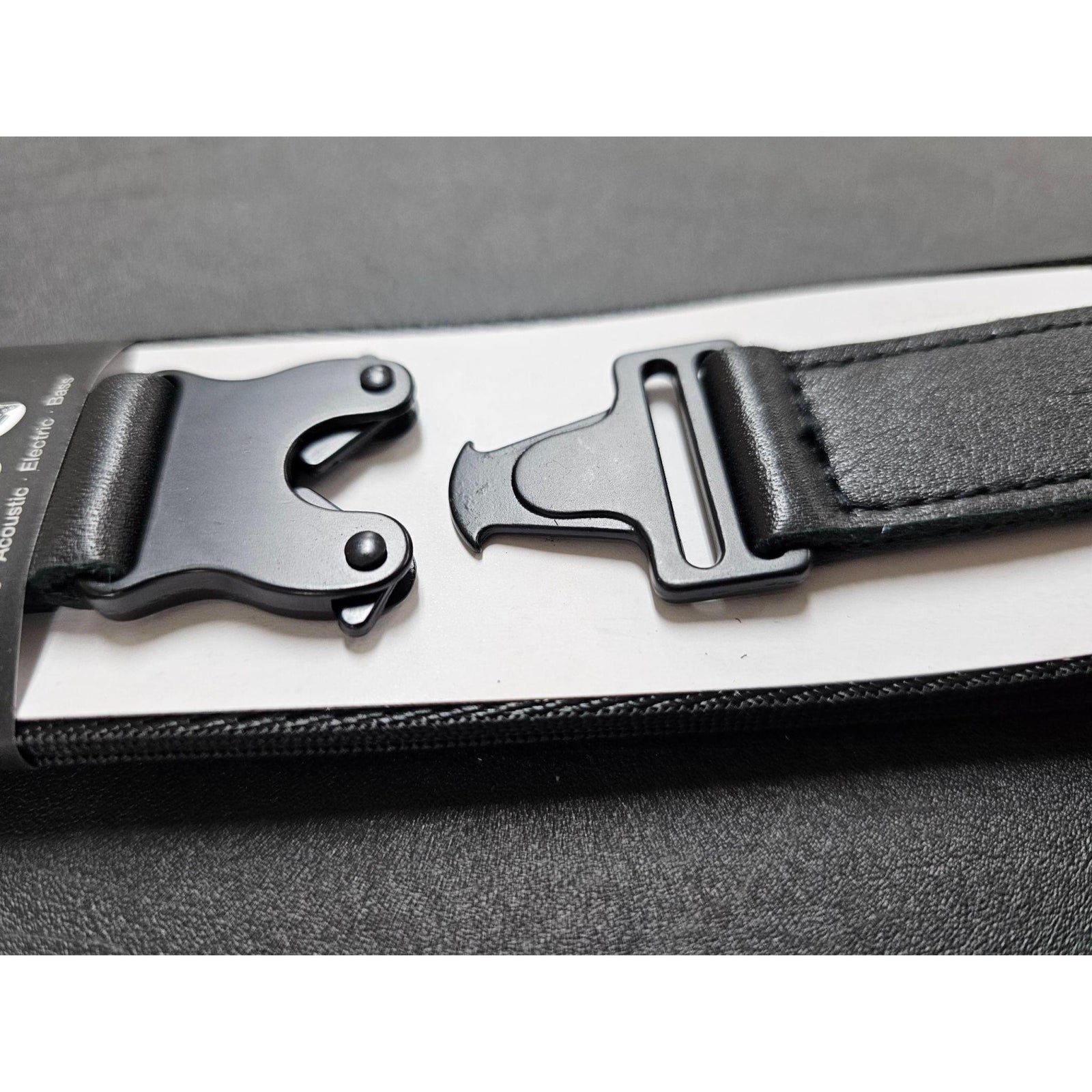 Black Smith NSCBS-008 Clip Buckle Nylon Strap - Gray