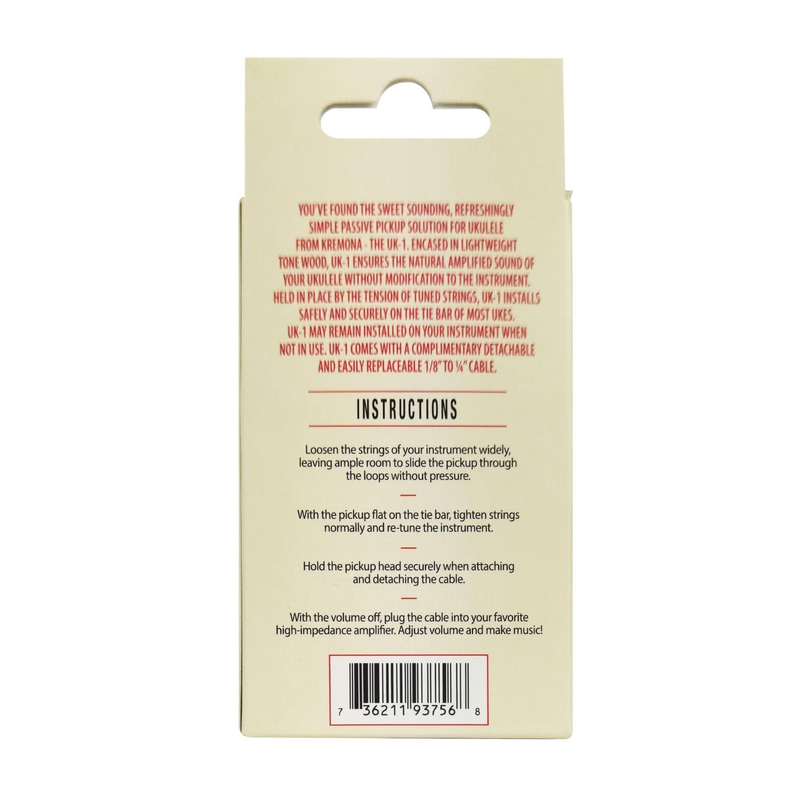 KNA UK-1 Ukulele Pickup