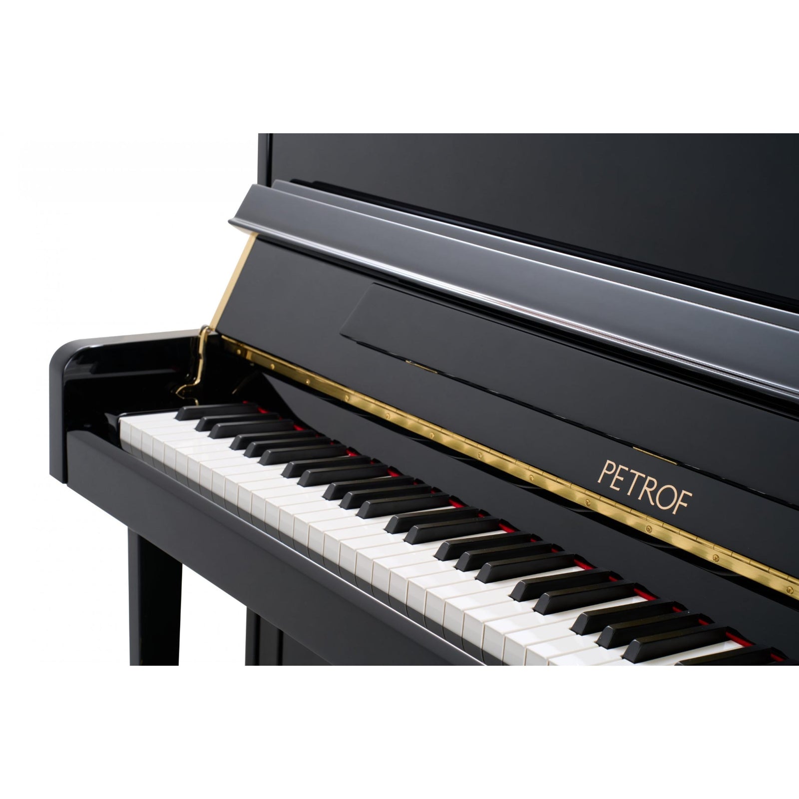 PETROF Upright Piano P-121FD Black