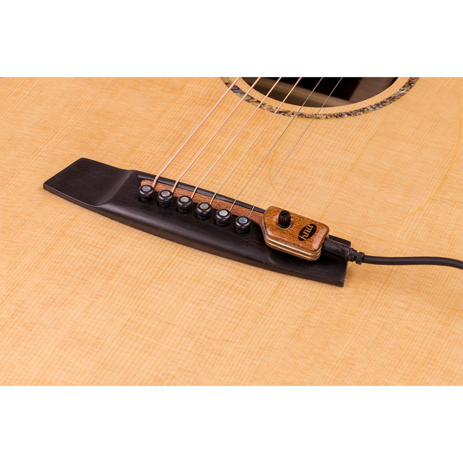 KNA SG-2 Steel String Guitar Pickup with volume control
