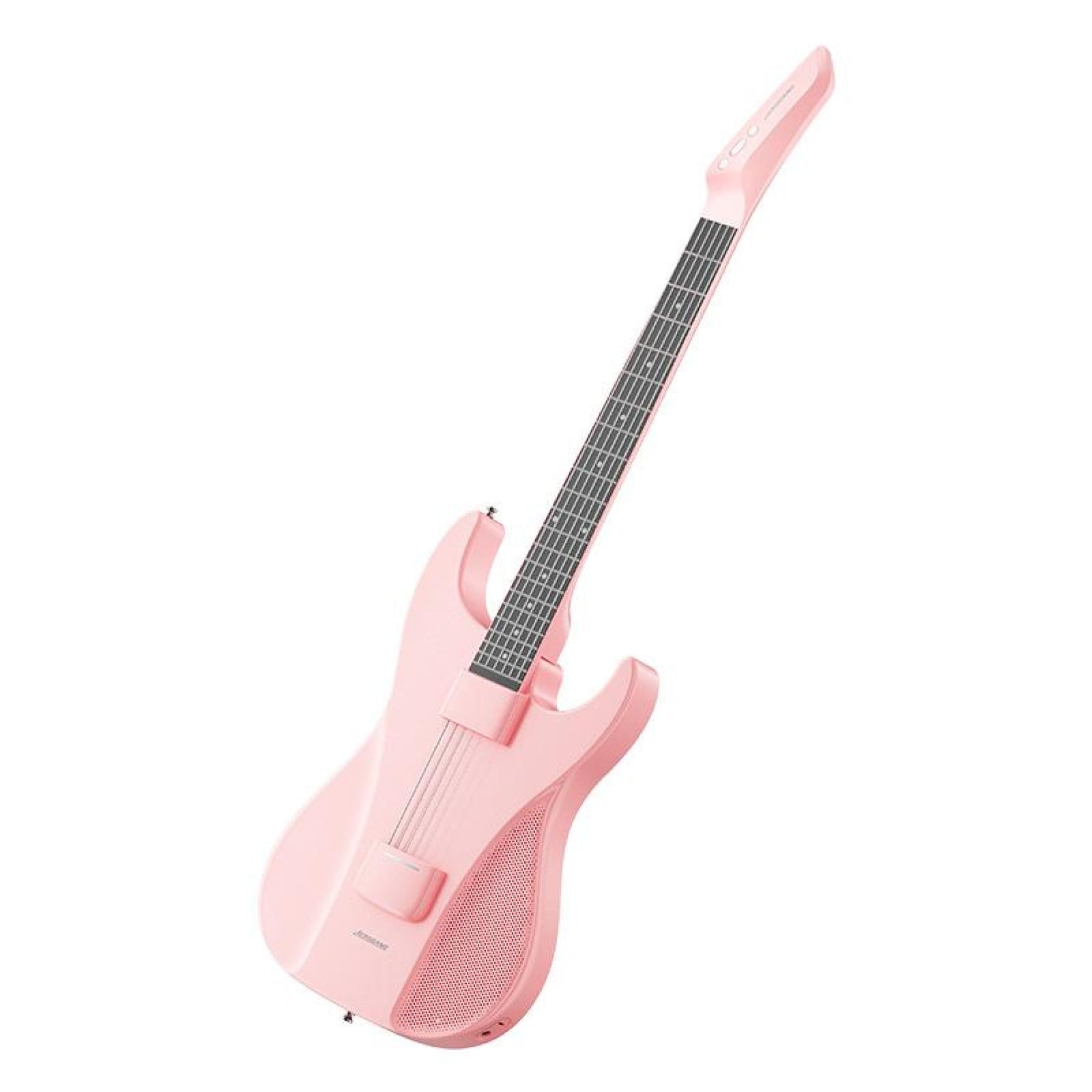 AeroBand Pain-Free Stringless Acoustic-Electric Travel Guitar Full Set (Pink))
