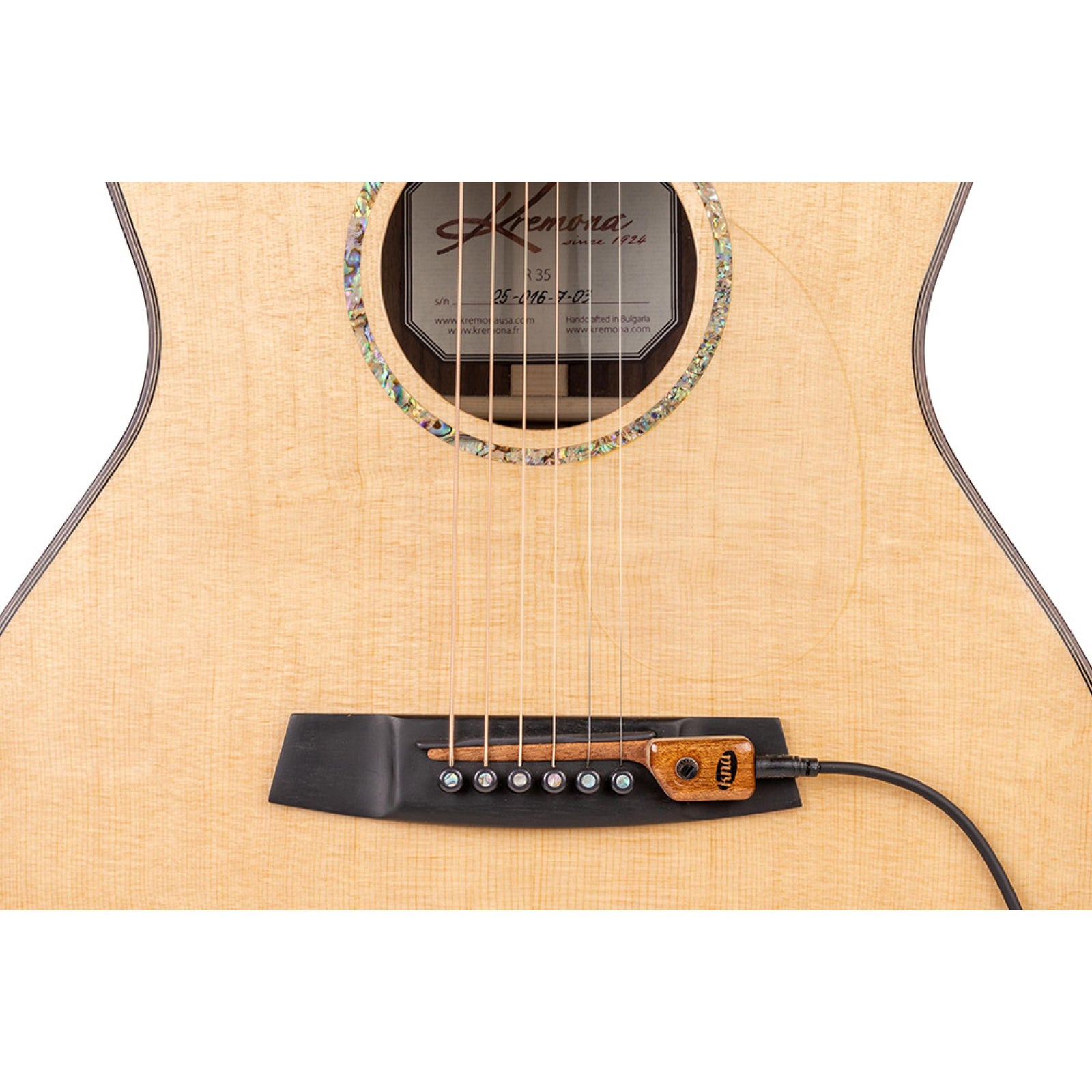 KNA SG-2 Steel String Guitar Pickup with volume control