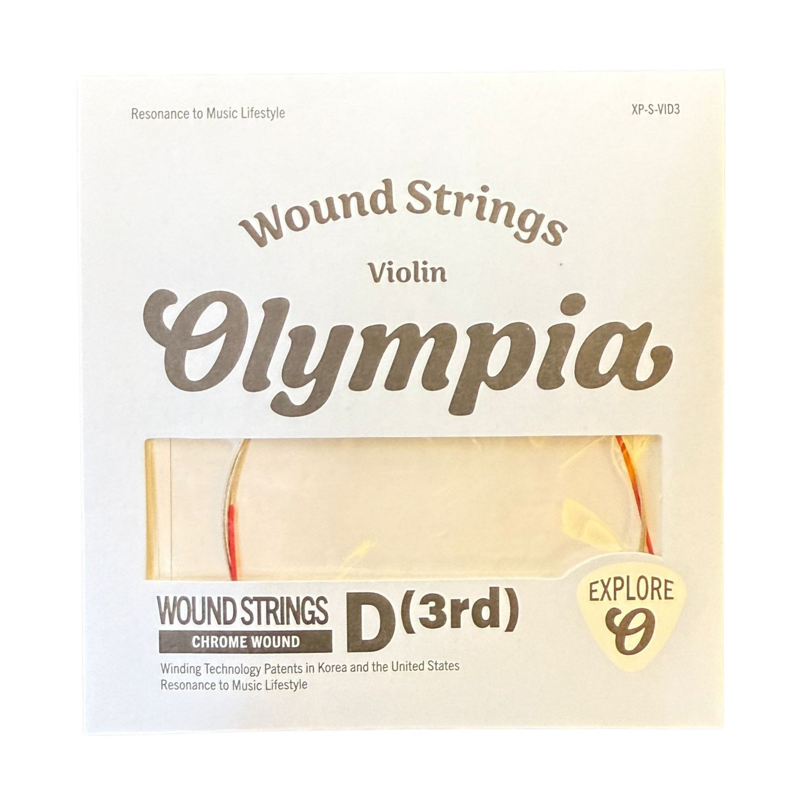 Olympia XP-S-VID3 Violin 3rd String D (Explore Series)