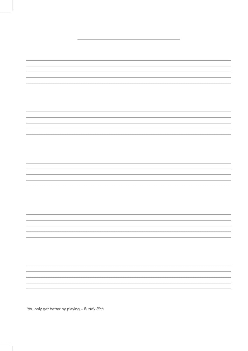 Cristofori Music Exercise Book