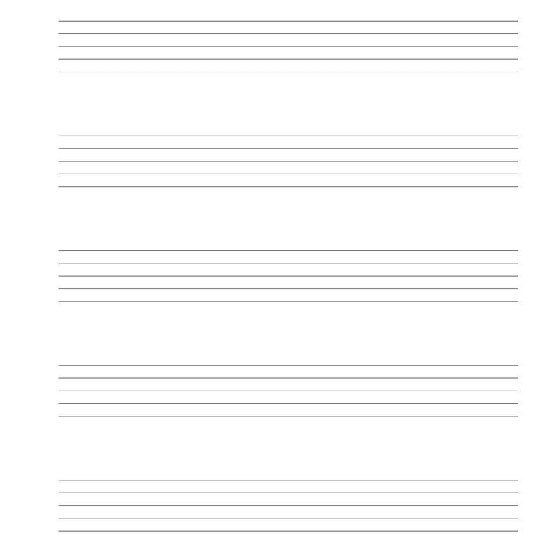 Cristofori Music Exercise Book