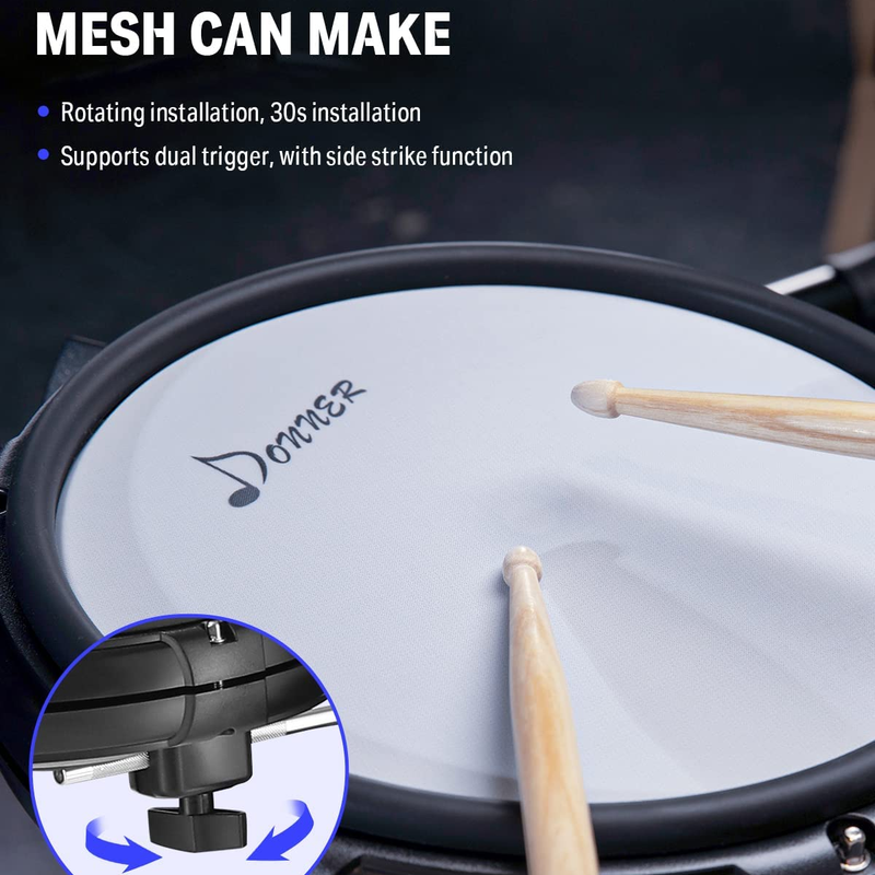 DONNER Electronic Drum Set DED-400