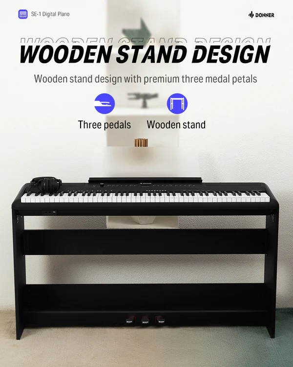 DONNER Digital Piano SE-1 Black