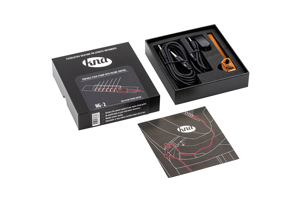 KNA NG-2 Nylon String Guitar Pickup with volume control