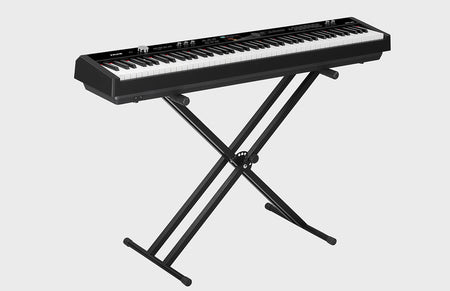 NUX Digital Piano -NPK-20 (Black) - with X Stand