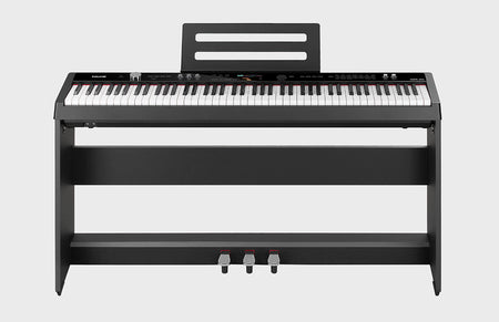NUX Digital Piano -NPK-20 (Black) - with wooden stand NPS-1