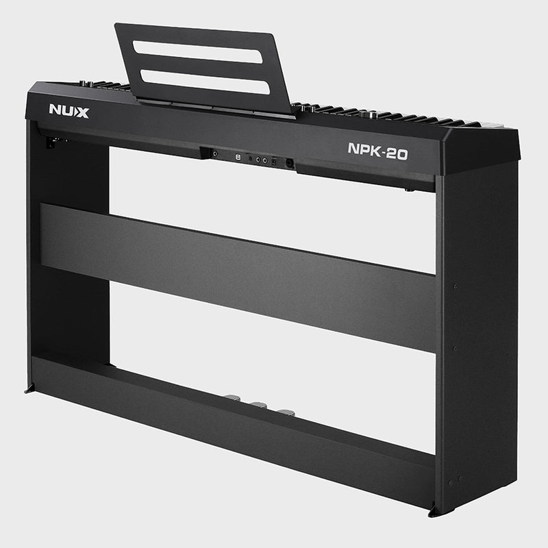 NUX Digital Piano -NPK-20 (Black) - with wooden stand NPS-1