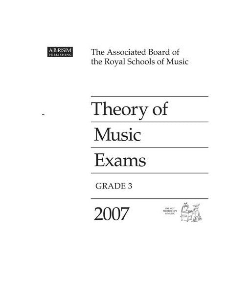 2010 Theory of Music Exams - Grade 3