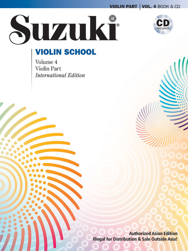Suzuki Violin School with CD - Vol. 4