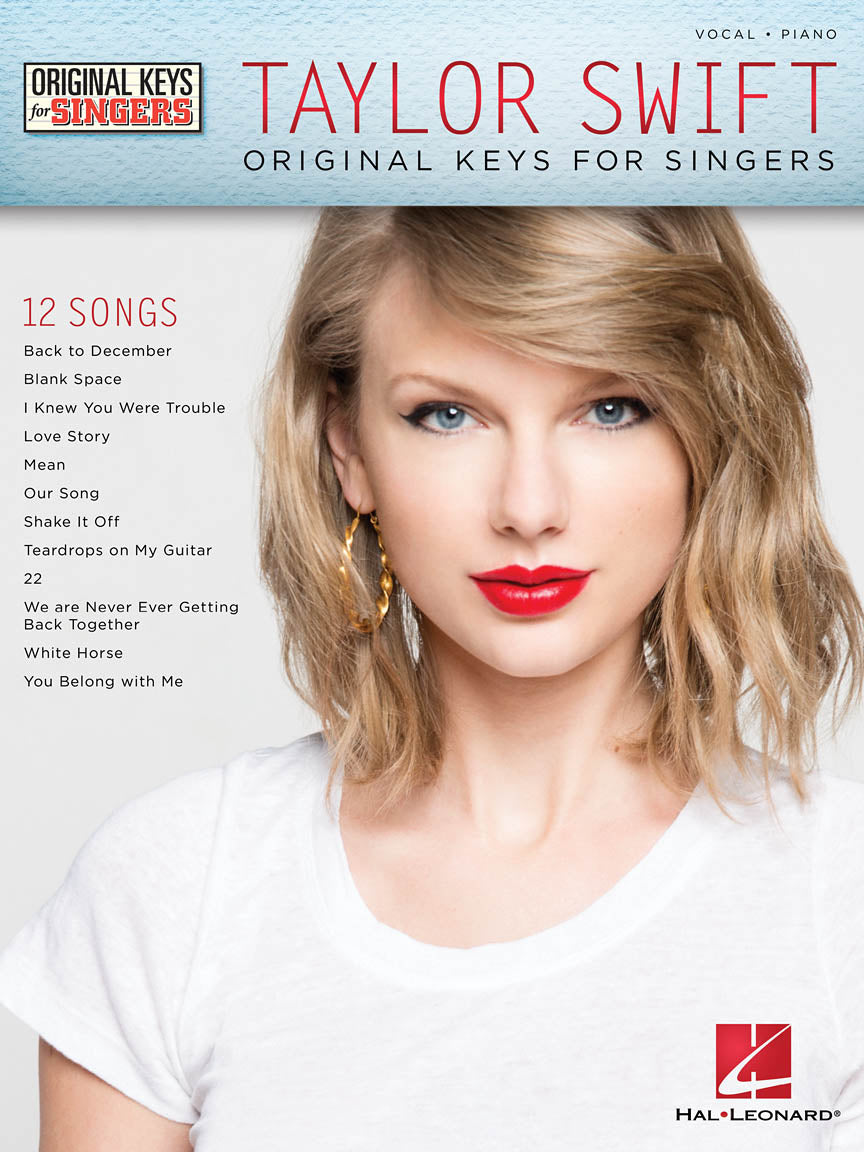 HL - Taylor Swift - Original Keys for Singers
