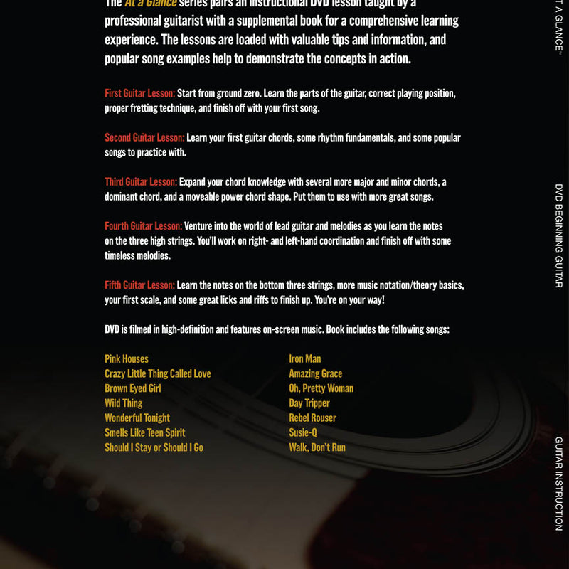 DVD Beginning Guitar (DVD & Lesson Book)