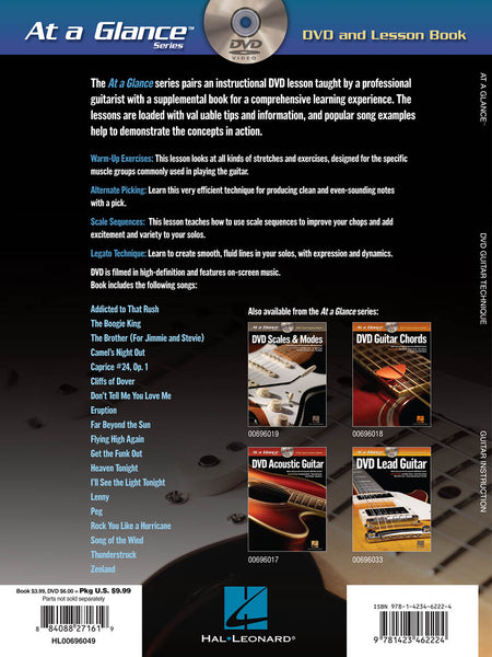 DVD Guitar Technique (DVD and Lesson Book)