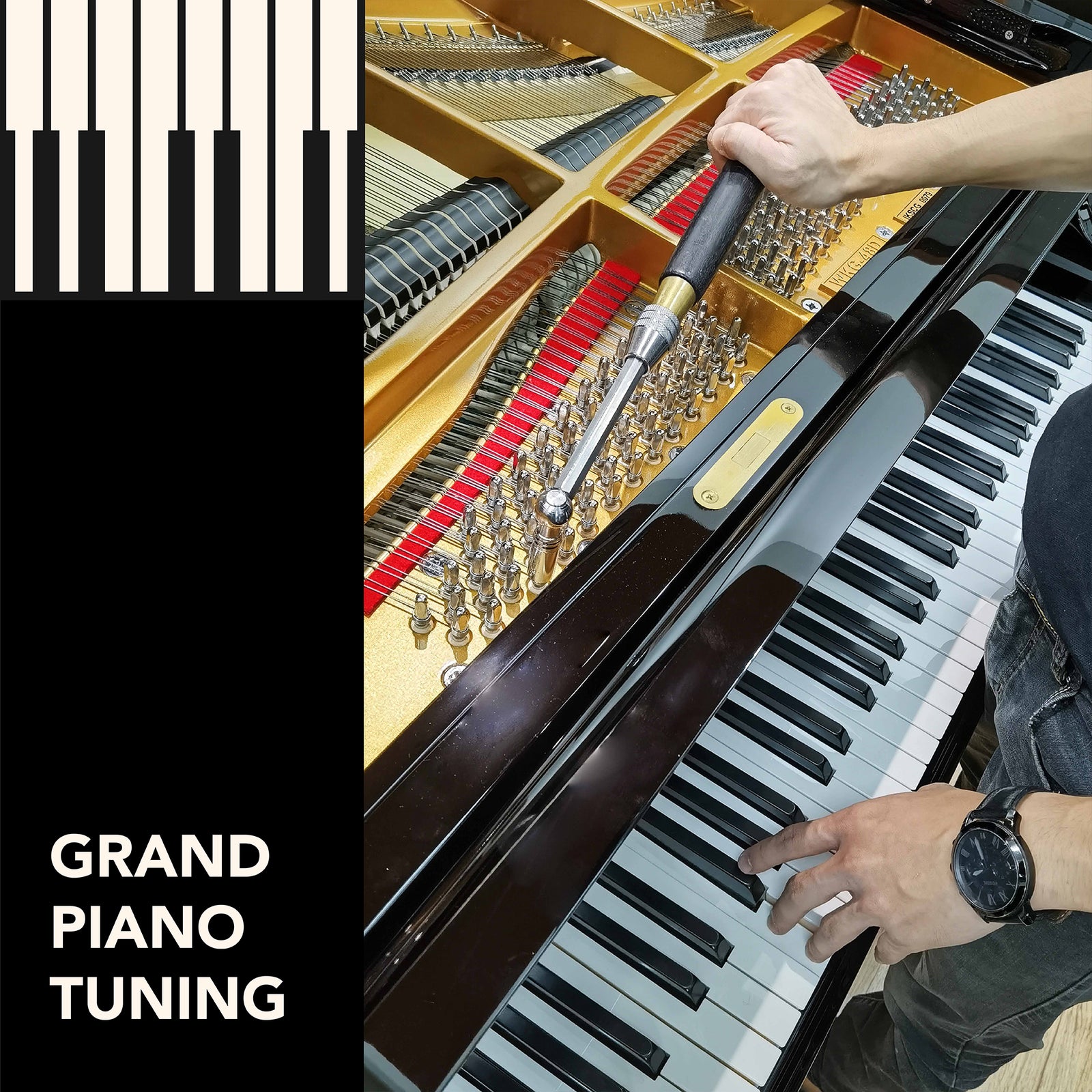 Grand Piano - Package 1: 2 time tuning (Non Member)