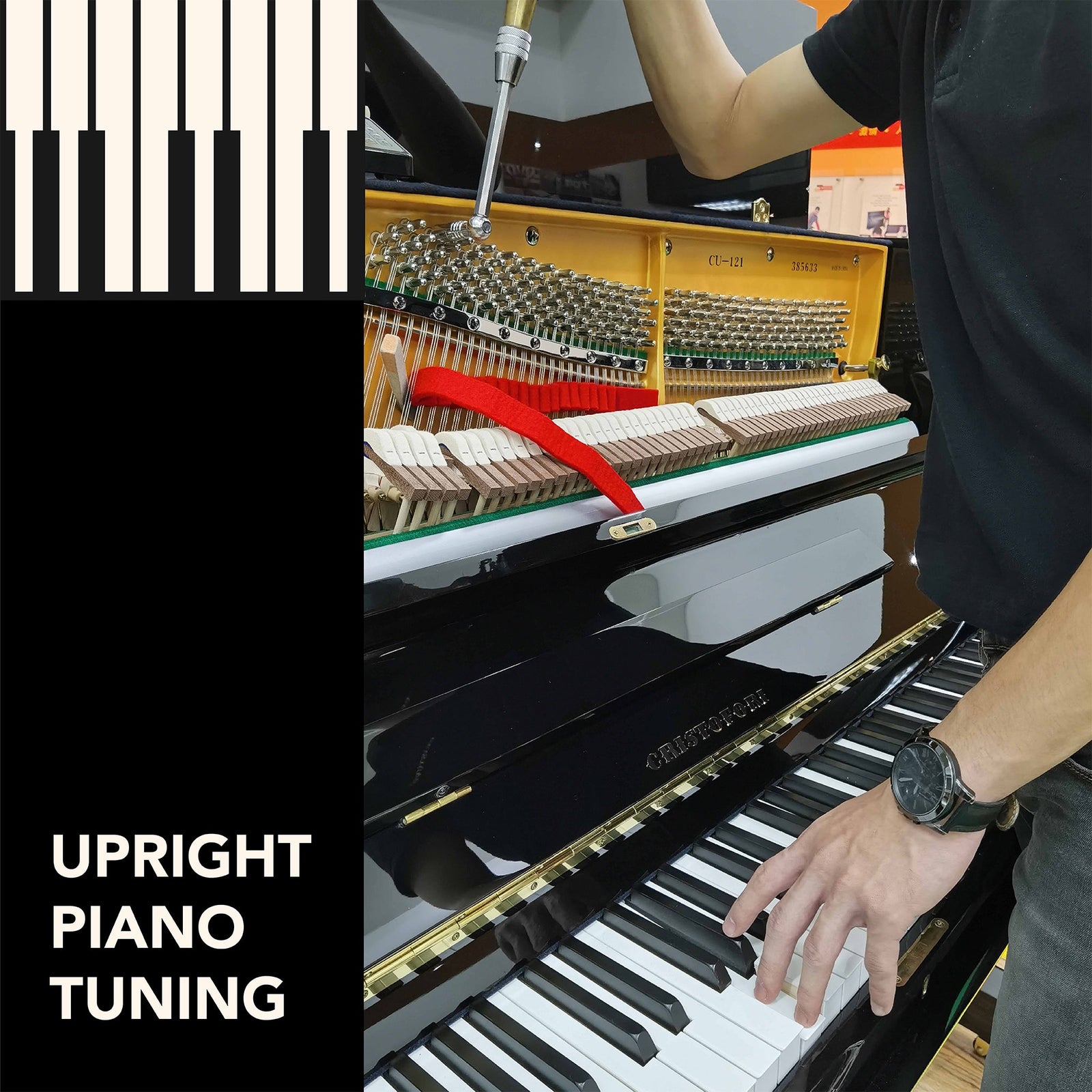 Tuning - Upright Piano (Public) (to be utitlized once every 6 mths after purchase)