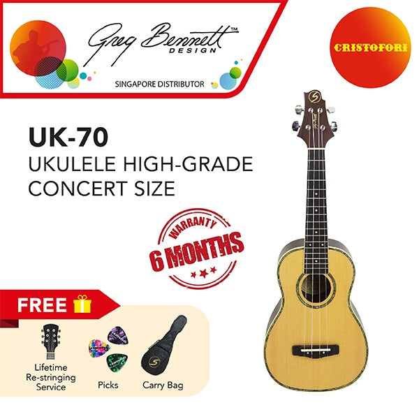 Greg Bennett UK-70SCM/N Ukulele