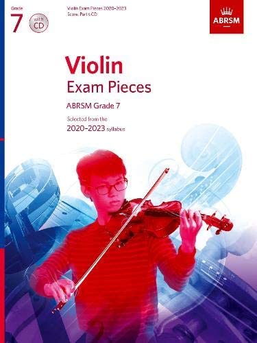 Violin Exam Pieces 2020-2023 G7  w/CD