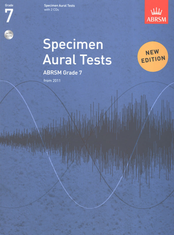 Specimen Aural Tests - Grades 7 - book & 2 CDs (from Yr2011)