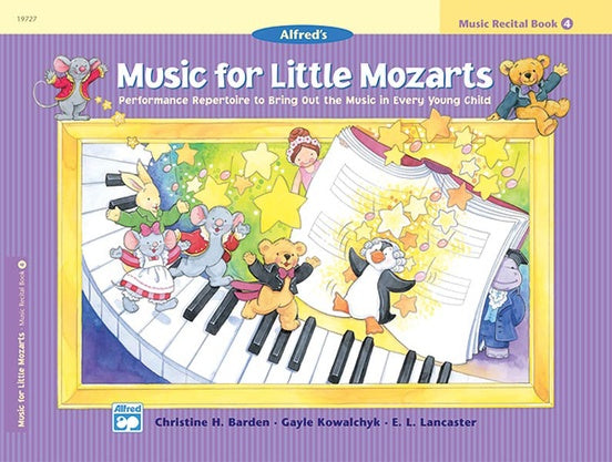 Alfred's Music for Little Mozart Music Recital Book 4