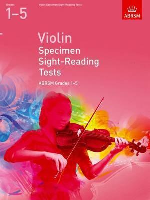 Violin Specimen Sight Reading Test Grade 1 - 5 (from 2012)