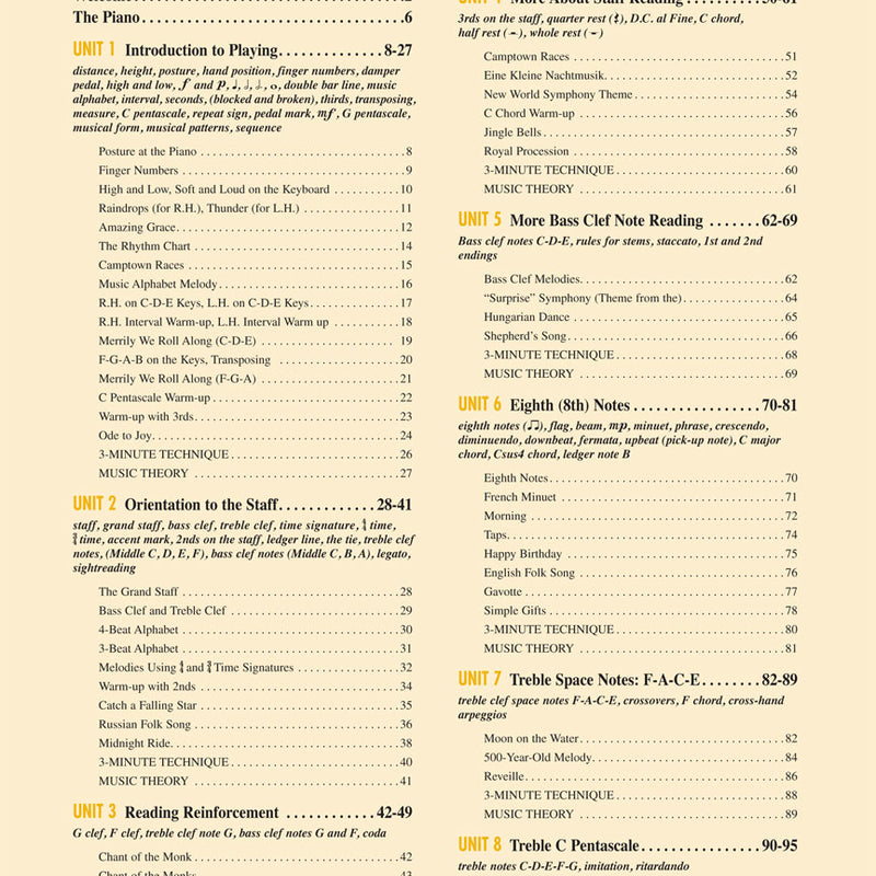 Adult Piano Adventure All-In-One Lesson Book 1