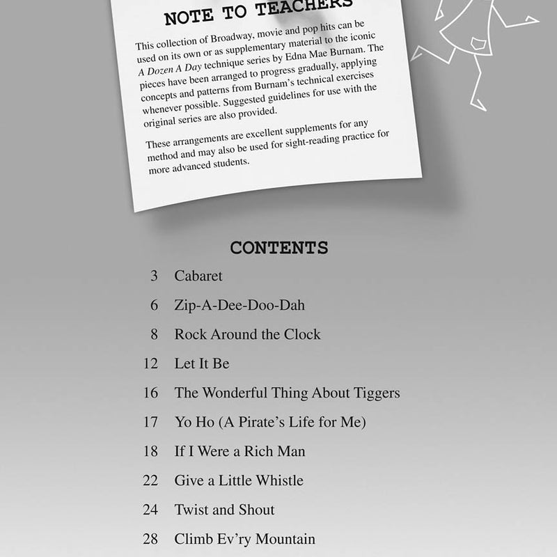 A Dozen A Day Songbook - Book 1 (Later elementary)