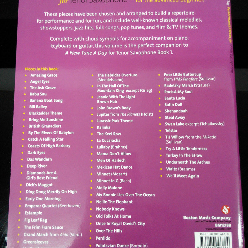 MSL A New Tune A Day Perform Tsax BK/CD