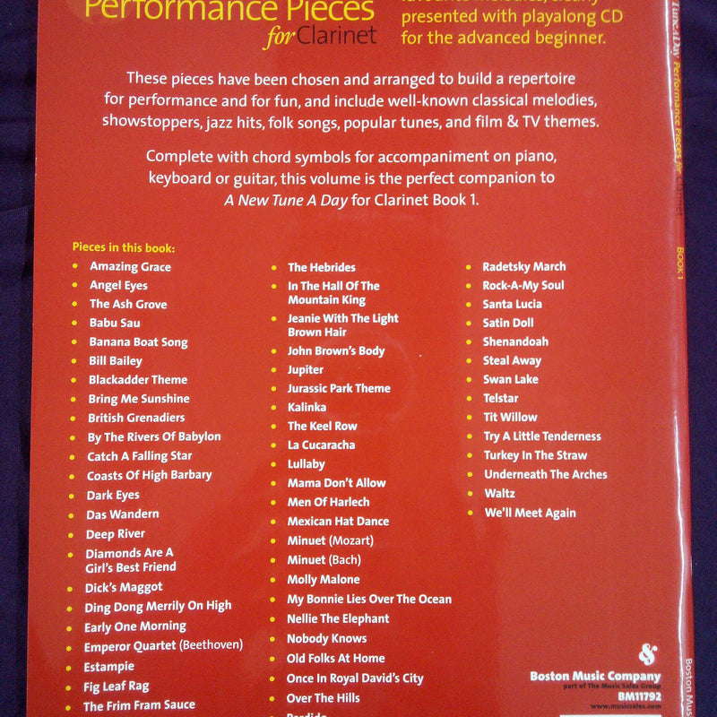 MSL A New Tune A Day Perform Clt BK/CD