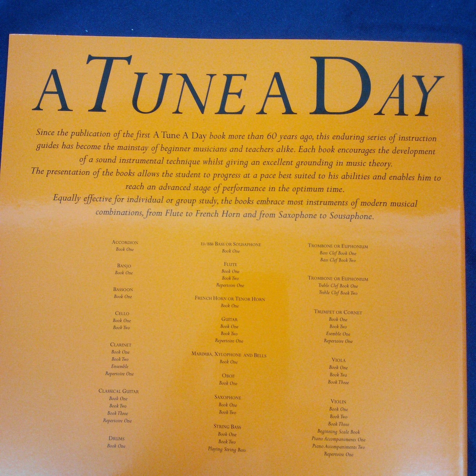 MSL Tune A Day Trumpet/Cornet Book 1