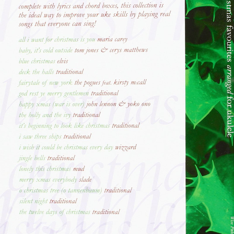 MSL All Time Xmas Favourites Ukulele BK