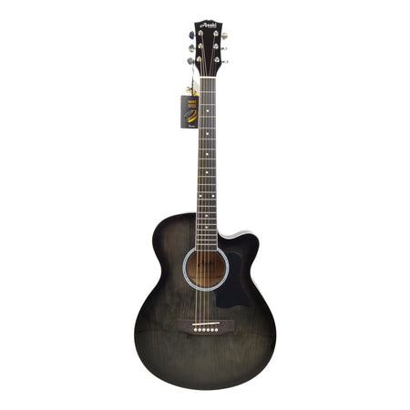 Asahi AS40C-BK Acoustic Guitar w/bag