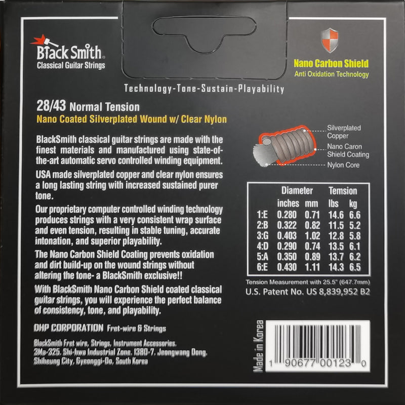 Black Smith A80N Nano Coated Class Gtr String