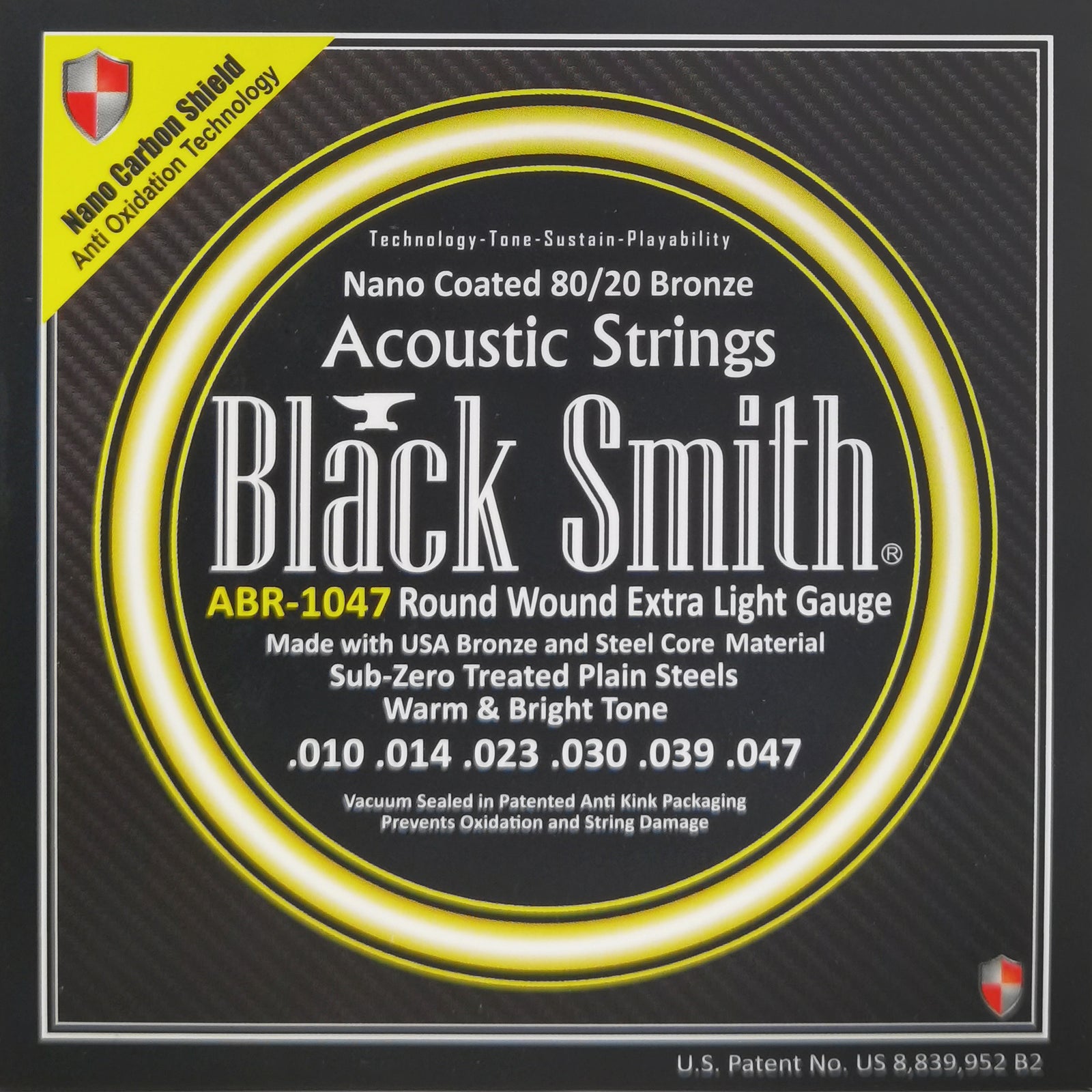 Black Smith AOT ABR-1047 80/20 Bronze Acoustic Guitar String