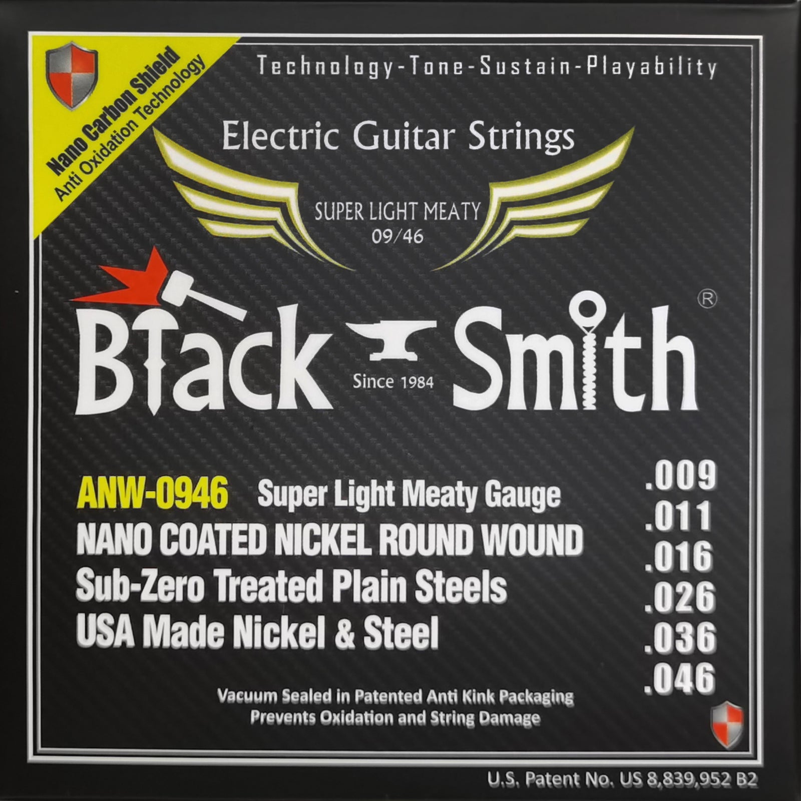 Black Smith AOT ANW-0946 Electric Guitar String