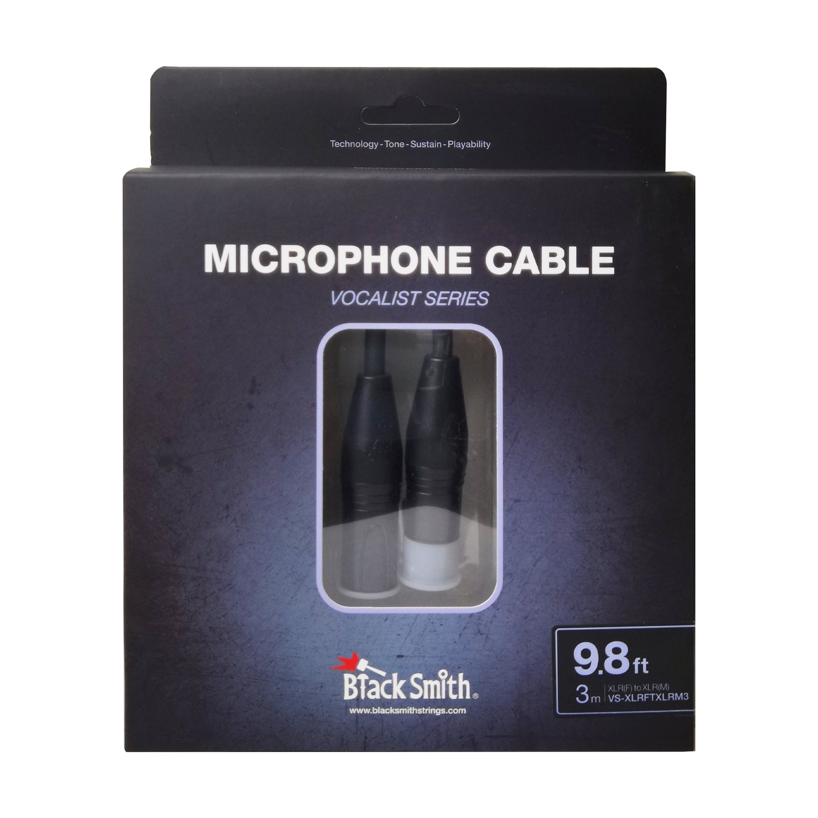 Black Smith VS-XLRFTXLRM3 Mic Cable 3M - XLR (Female) to XLR (Male)