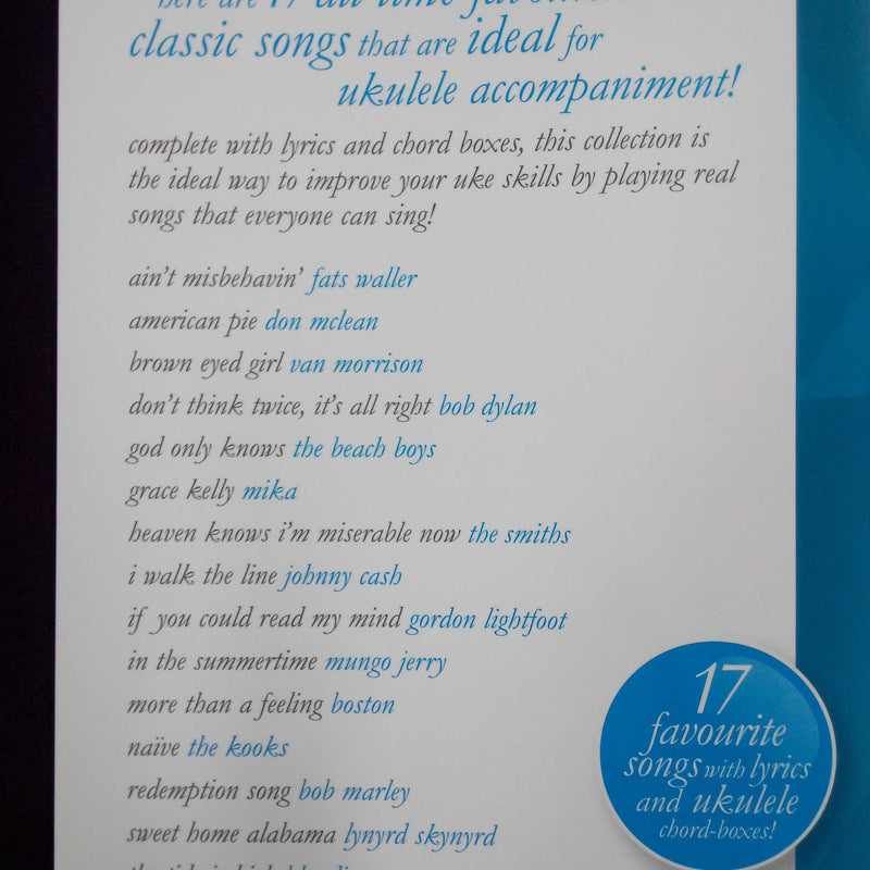 MSL Classic Songs Arranged Ukulele Uke Bk