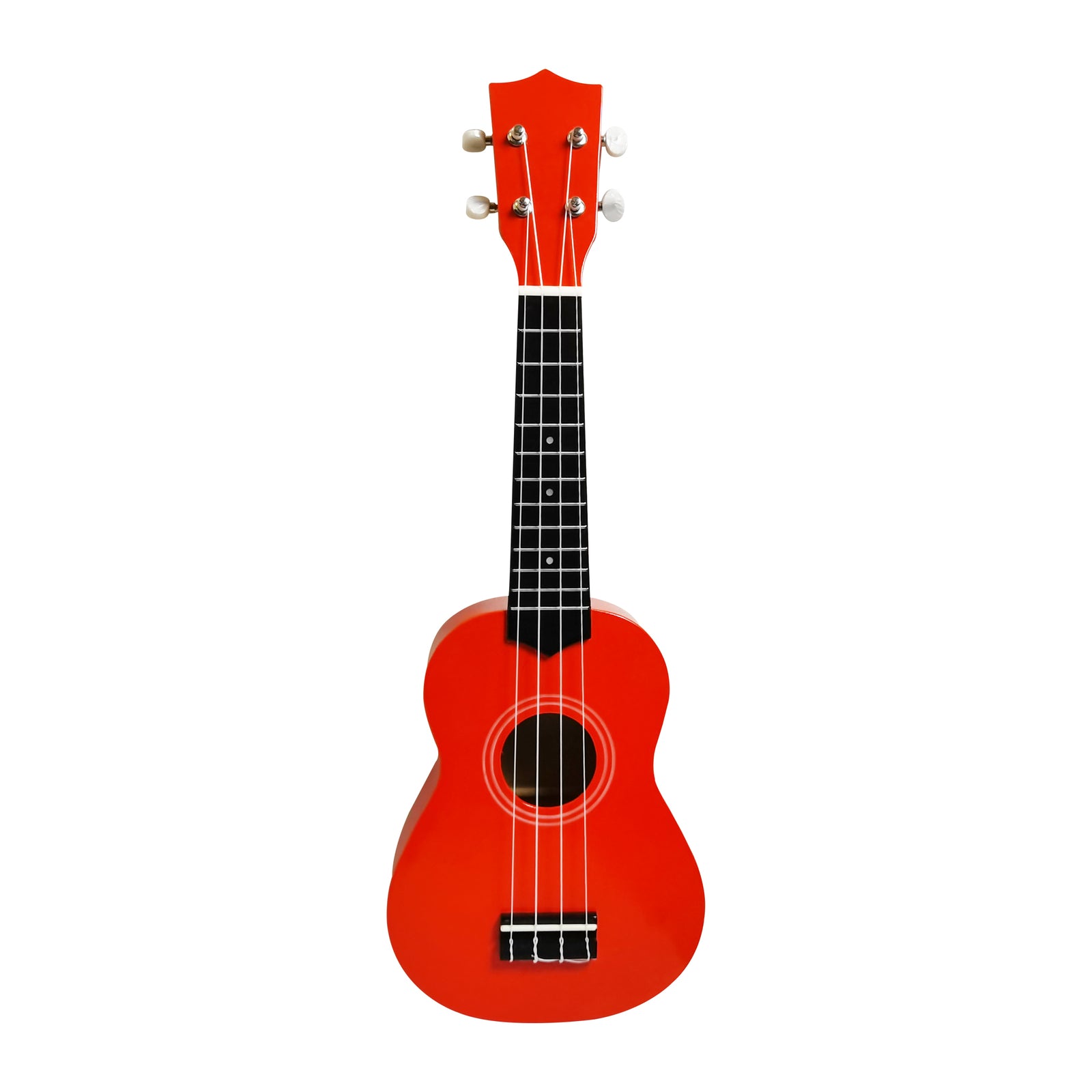 Colorful Ukulele Soprano Red