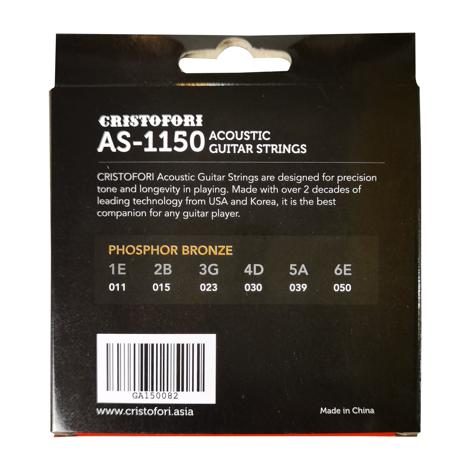 Cristofori AS-1150 ACOUSTIC GUITAR STRINGS