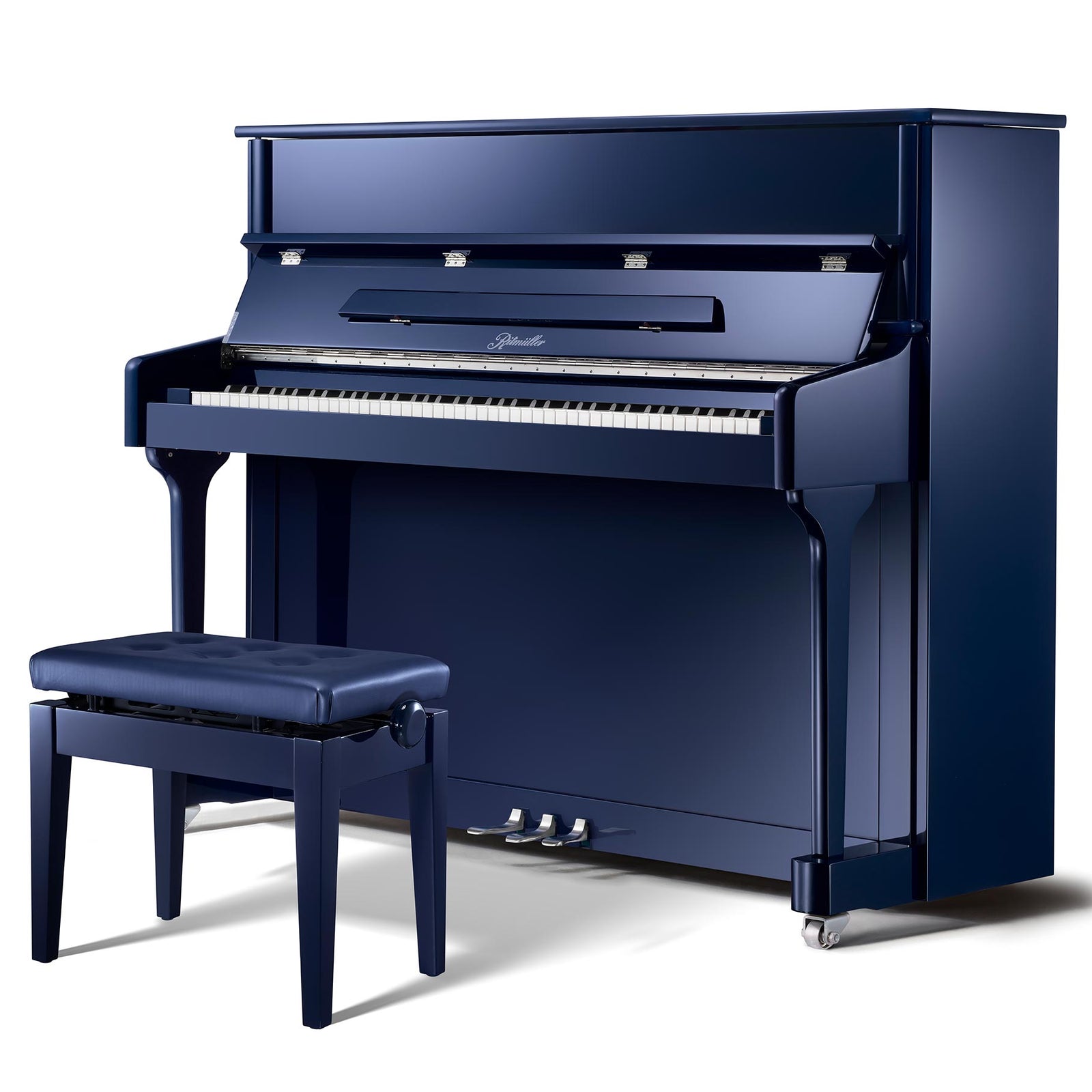 Ritmuller Upright Piano EU118SZ Blue