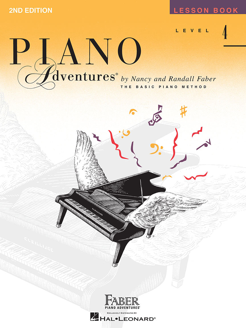Piano Adventure - Level 4 - Lesson Bk