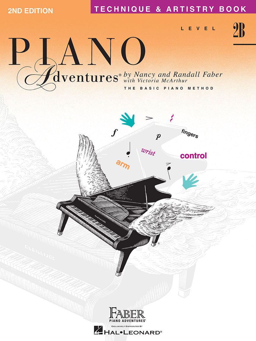 Piano Adventure - Level 2B - Technique & Artistry