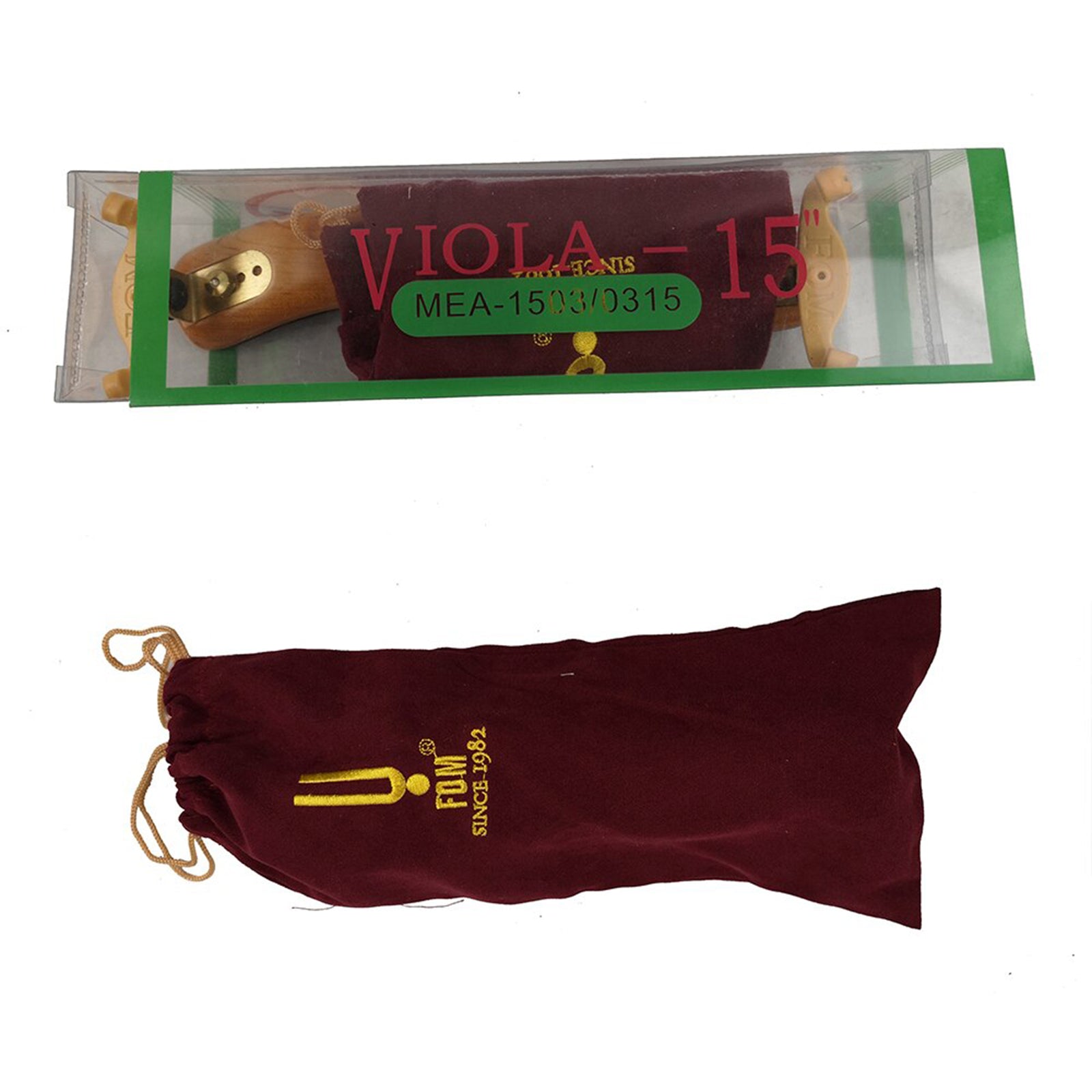 FOM Classic Viola Shoulder Rest MEA-0315 - 15"