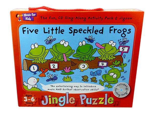 Five Little Speckled Frogs - Activity Pack with CD singapore sg