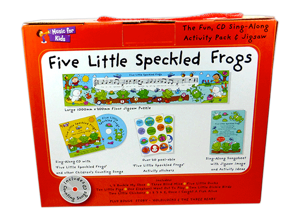 MS Jin Puz Spekld Frogs Jigsaw