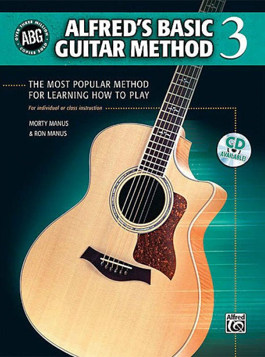 Alfred Guitar Method 3 with CD