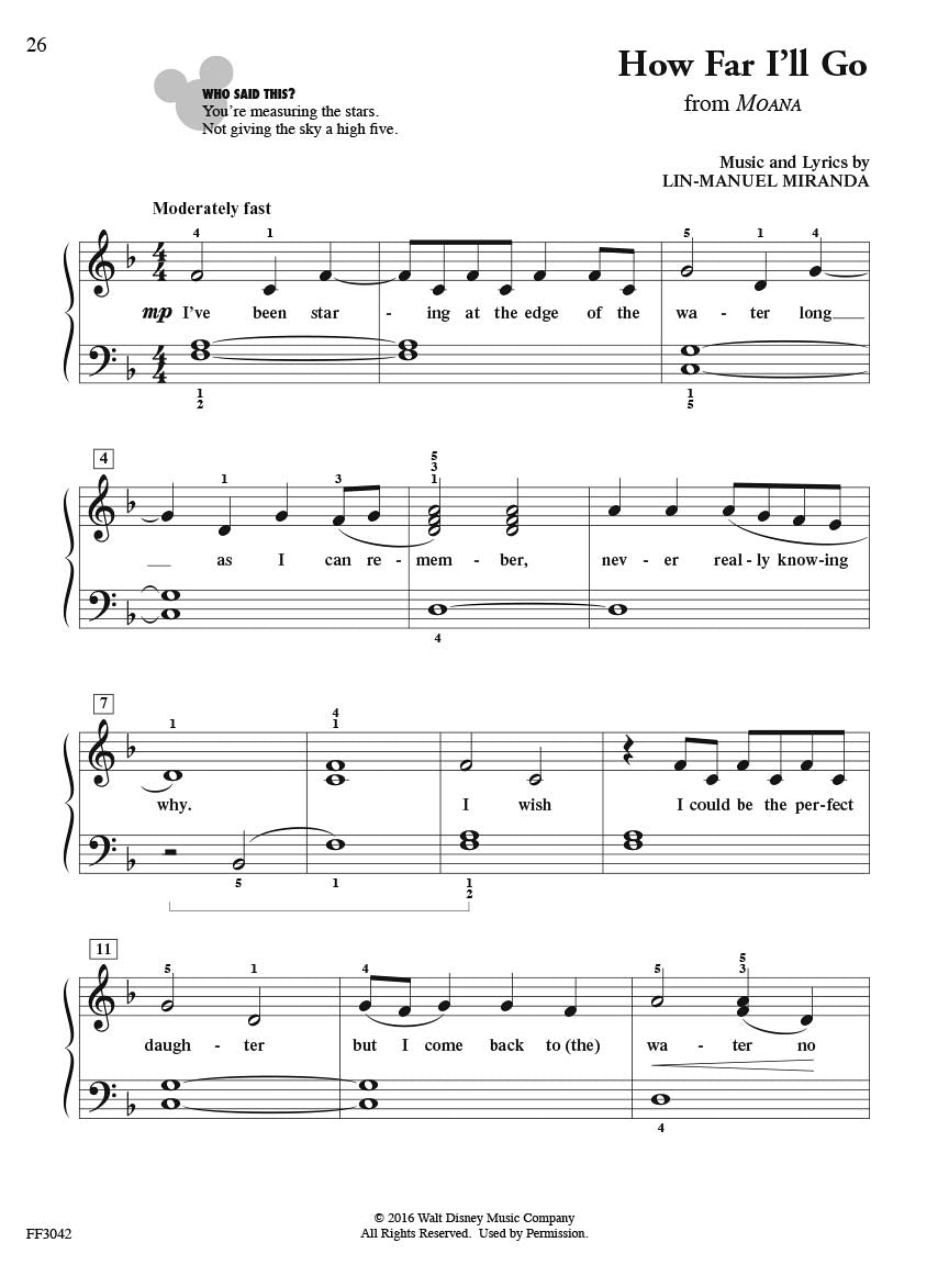 HL - Chordtime® Piano Disney - Level 2B